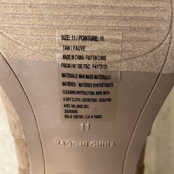 Mark suede like booties size 11 - Picture 5 of 5